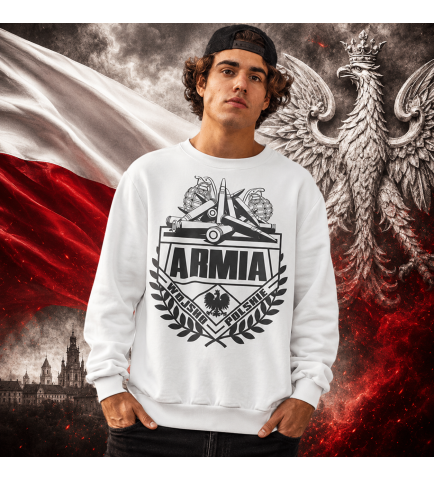 Bluza- ARMIA (SZARY)